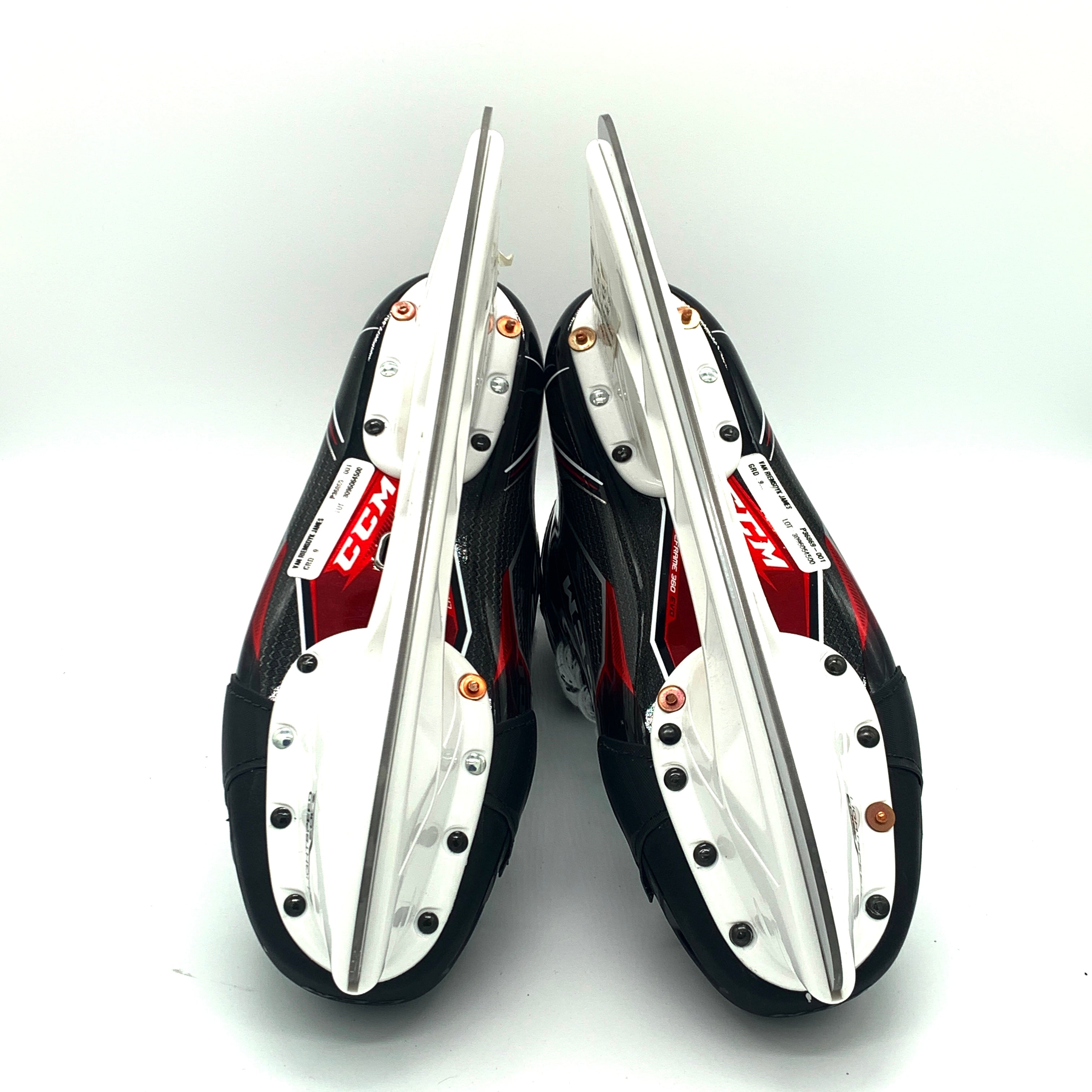 CCM Jetspeed FT2 - Patins de hockey Pro Stock - Taille 9D - James Van Riemsdyk